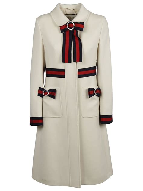 gucci white wool coat|Gucci wool jackets for women.